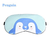 1Pcs Cute 3D Sleep Mask Natural Sleeping Eye Mask Eyeshade Cover Shade Eye Patch Women Soft Portable Blindfold Travel Eyepatch