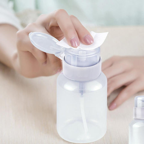 1Pcs Gel Nail Remover Bottle Spray Empty Pump Dispenser Nail Cleanser Liquid Bottle 120Ml Acetone Polish Remover Bottle 2018 New