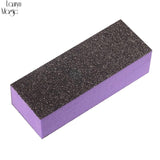 1Pcs/Lot Sanding Sponge Nail File Buffer Block for UV Gel Nail Polish DIY Nail Art Manicure Pedicure Multicolor Nail Buffers Fil