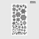 1Pcs Mixed Design Stainless Steel Nail Art Stamping Plates Rectangular Image Template DIY Manicure Stencils Tools BEXYZ01-32