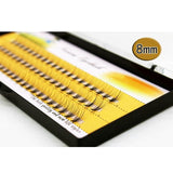 1Set 6/8/9/10/11/12/14mm 3D Individual Fake Lashes Strip Eyelashes Extension Tape Wimper Permanent Soft Light False Eyelash