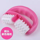 1pc Blue D Type Fat Control Roller Massager Cellulite Leg Abdomen Neck Buttocks Fast Anti Cellulite Face Lift Tools Dermaroller