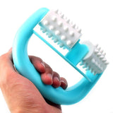 1pc Blue D Type Fat Control Roller Massager Cellulite Leg Abdomen Neck Buttocks Fast Anti Cellulite Face Lift Tools Dermaroller