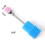 1pcs Diamond Nail Drill Bits Ceramic Milling Cutter Polish Rotary Burr Cuticle Clean Manicure Electric Accessories Tool JIGS/M/S