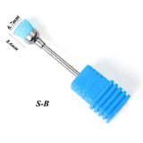 1pcs Diamond Nail Drill Bits Ceramic Milling Cutter Polish Rotary Burr Cuticle Clean Manicure Electric Accessories Tool JIGS/M/S