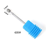 1pcs Diamond Nail Drill Bits Ceramic Milling Cutter Polish Rotary Burr Cuticle Clean Manicure Electric Accessories Tool JIGS/M/S