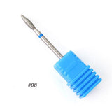 1pcs Diamond Rotate Nail Drill Bits Cuticle Cutter for Manicure Nail Files Electric Milling Burr Grinder Machine Tools BE01-29