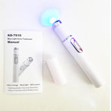 1pcs Medical Blue Light Therapy Laser Treatment Pen Soft Scar Wrinkle Removal Treatment Device drop shipping