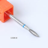 1pcs Mill Ceramic Diamond Nail Drill Bit Brushes Ball Stone Cuticle Cutter Manicure Machine Rotary Burr Pedicure Tools BEGS/M/S