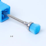 1pcs Mill Ceramic Diamond Nail Drill Bit Brushes Ball Stone Cuticle Cutter Manicure Machine Rotary Burr Pedicure Tools BEGS/M/S