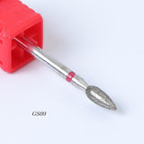 1pcs Mill Ceramic Diamond Nail Drill Bit Brushes Ball Stone Cuticle Cutter Manicure Machine Rotary Burr Pedicure Tools BEGS/M/S