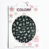 1pcs Nail Art Stickers White Flowers Lace 3D Wraps Decal Self Adhesive Charm Butterfly Manicure Slider Decor Tips JICC001-027