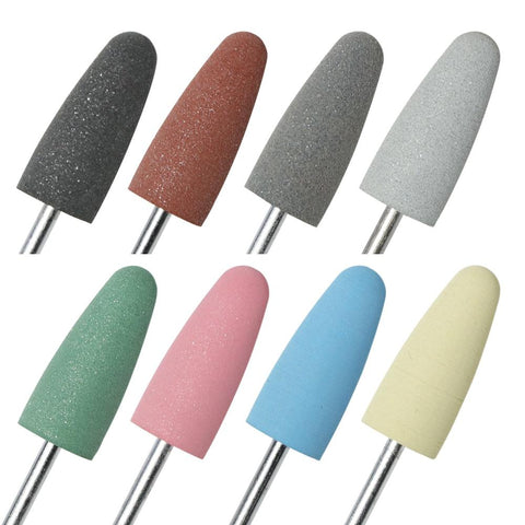 1pcs Nail Drill Bits Silicone Grinder for Nail Polish Rotary Burr Cuticle Cutter for Manicure Electric Accessories Tools BEGJ03