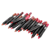 1pcs Women Sexy Beauty Waterproof Lip Pencil Lipstick Lip Gloss Lip Liner Makeup 19 Colors New 2018