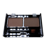 2 Color Mix Natural Eyebrow Powder Eyebrow Enhancer Brow Makeup Shadow Eye shadow With Brush Eyebrow set Cosmetics Makeup -27
