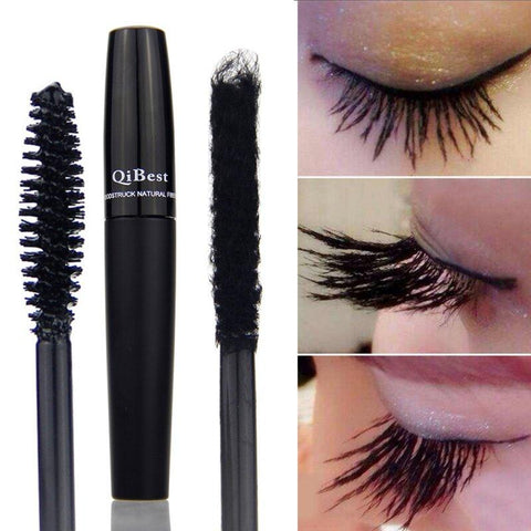 2 Pcs Long-Lasting 3D Fiber Lash Eyelash Curling Mascara Waterproof Make Up