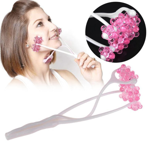 2 in1 Face Up Roller Massage Slimming Remove Chin Anti Wrinkle Face Slimmer Massage Massager Roller