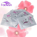 20/50 Pairs Eyelash Extension Patch Under Eye Hot Sale Fadvan Makeup Tools New Paper Silver Eyelash Lint-free Paper Pads