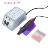 20000RPM Electric Manicure Drills Accessories Pedicure Tools Files Nail Tools Polisher Grinding Glazing Machine AC 110 - 240V