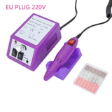 20000RPM Electric Manicure Drills Accessories Pedicure Tools Files Nail Tools Polisher Grinding Glazing Machine AC 110 - 240V