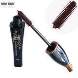2016 New 4 Color Mascara 3d Eyes Makeup Lengthen Rimel Mascara Maquillage Blue/ Black/Brown/Purple Waterproof and Easy Remove