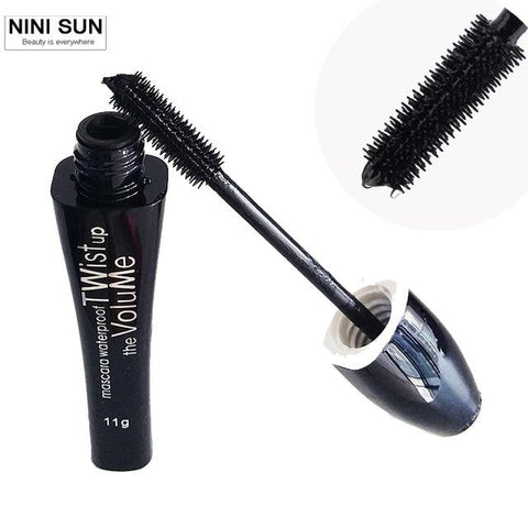 2016 New 4 Color Mascara 3d Eyes Makeup Lengthen Rimel Mascara Maquillage Blue/ Black/Brown/Purple Waterproof and Easy Remove
