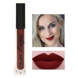 2017 New Lipstick Lip Makeup Kit Long Lasting Waterproof Brown Red Lipgloss Matte Liquid Nude Lipstick Tattoo