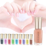 2017 Professional New Fashion Nail Polish Art For Women Translucent BK Brand Sweet Color Jelly Nail Polish