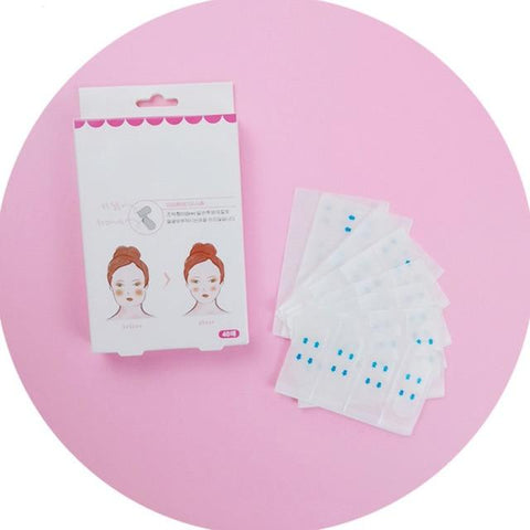 2018 1 Box/40pcs Effective Lift Face Sticker Thin Face Artifact Invisible Sticker Lift Chin Tape Makeup Tools Face Lift Tools