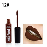 2018 Brand Makeup Lip Gloss Waterproof Batom Tint Red Brown Nude Long Lasting Liquid Matte Lipstick Makeup Lipgloss kyliejenner