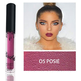 2018 Hot New Bud K Matte Liquid Lipstick+Lips Pencil Makeup Long Lasting Waterproof Lip Gloss Cosmetics Kit Batom