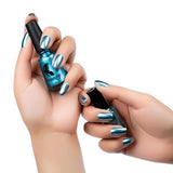 2018 Hottest Mirror Effect Nail Polish Metallic Lacquer Silver Nail Mirror Effect Metal Gold Nail Gel Polish Base Top Nails Art