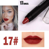 2018 Miss Rose Brand Makeup Sexy Matte Lip Kit Women Lipstick Long Lasting Waterproof Red Velvet Matte Nude Lipstick Pencil