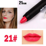 2018 Miss Rose Brand Makeup Sexy Matte Lip Kit Women Lipstick Long Lasting Waterproof Red Velvet Matte Nude Lipstick Pencil