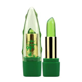 2018 New Batom 99% ALOE VERA Natural Temperature Change Color Jelly Lipstick Long Lasting Moistourizing Lip Makeup