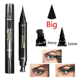 2018 New Cmaadu Brand Eyes Liner Liquid Make Up Pencil Waterproof Black Double-ended Makeup Stamps Eyeliner Pencil Eyes