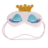 2018 New Cute  Eye Care Mask Tools 1PC Eyes Cover Crown Style Travel Sleeping Blindfold Shade Eye Mask 25