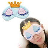 2018 New Cute  Eye Care Mask Tools 1PC Eyes Cover Crown Style Travel Sleeping Blindfold Shade Eye Mask 25