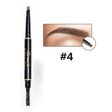 2018 New Eyes Make Up Double Head Eye Brow Enhancer Tattoo Paint Eyebrow Tint Waterproof Black Brown Makeup Eyebrow Pencil