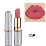 2018 New Lipsticks For Women Sexy Brand Lips Color Cosmetics Waterproof Long Lasting Nude Lipstick Matte Makeup