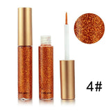 2018 Shimmer Glitter Eyes Liner For Women Make Up Easy to Wear Waterproof Pigment Eyeliner Glitter Makeup