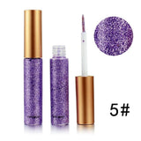 2018 Shimmer Glitter Eyes Liner For Women Make Up Easy to Wear Waterproof Pigment Eyeliner Glitter Makeup