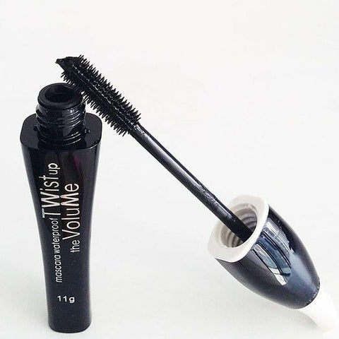 2018 Waterproof Blue Purple Black Brown Mascara Long Fiber Curl Eyelash Extension