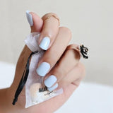 2018 fashion beautiful candy color Nail finished false nails short paragraph 24pcs 54 section Optional