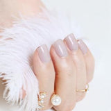 2018 fashion beautiful candy color Nail finished false nails short paragraph 24pcs 54 section Optional