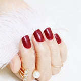 2018 fashion beautiful candy color Nail finished false nails short paragraph 24pcs 54 section Optional