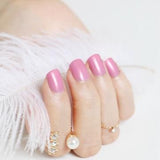 2018 fashion beautiful candy color Nail finished false nails short paragraph 24pcs 54 section Optional