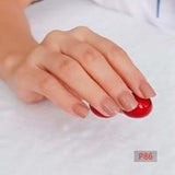 2018 fashion beautiful candy color Nail finished false nails short paragraph 24pcs 54 section Optional