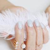 2018 fashion beautiful candy color Nail finished false nails short paragraph 24pcs 54 section Optional