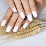 2019 24pcs Hot fashion candy color false nails finished Design 54 Optional